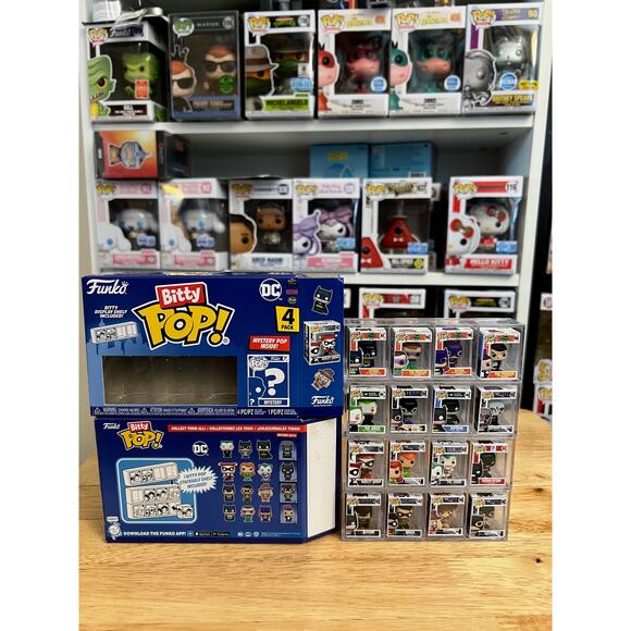 COMPLETE MULTIPACK BITTY SET Batman TV Show W/ ALL 4 RARE & HYPER MYSTERY CHASES - Picture 1 of 3